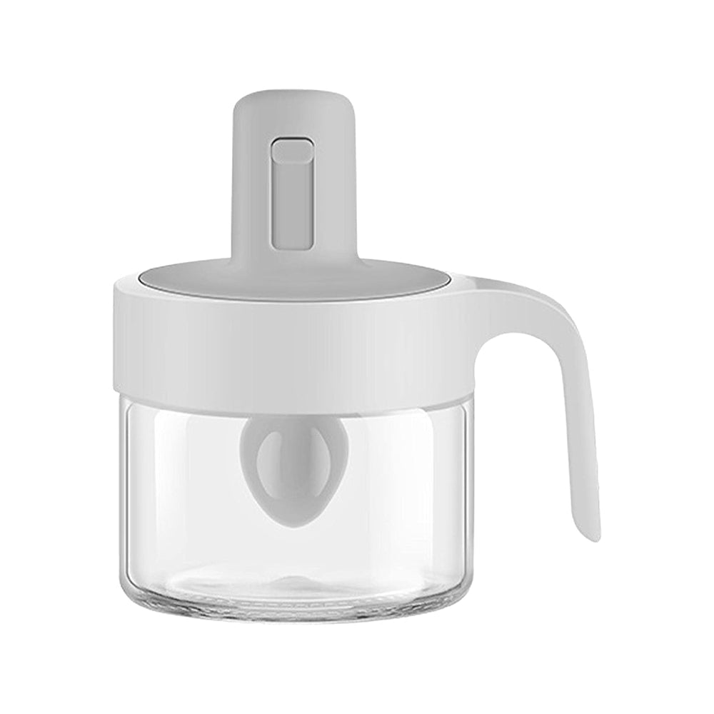 Barattolo Contenitore Ermetico con Cucchiaino Integrato