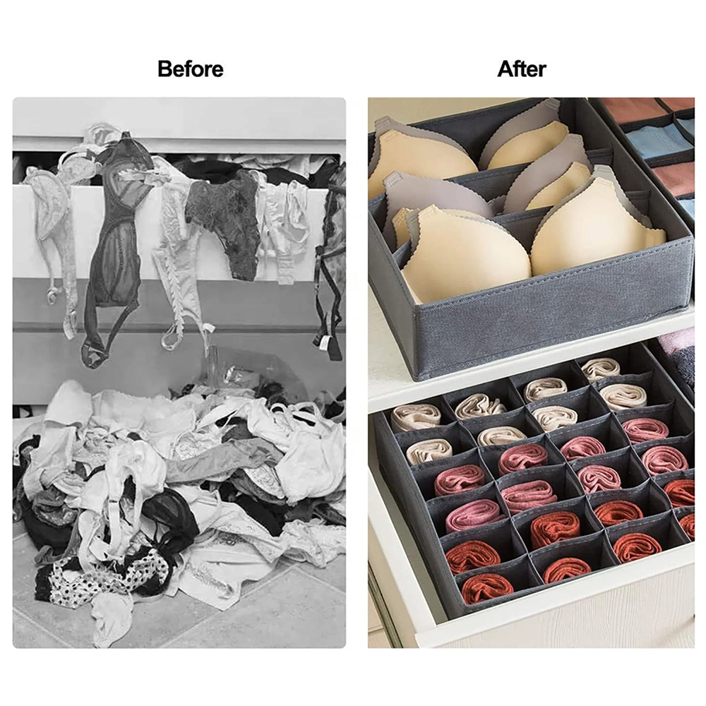 Organizer Box Scatola Salvaspazio per Intimo e Accessori