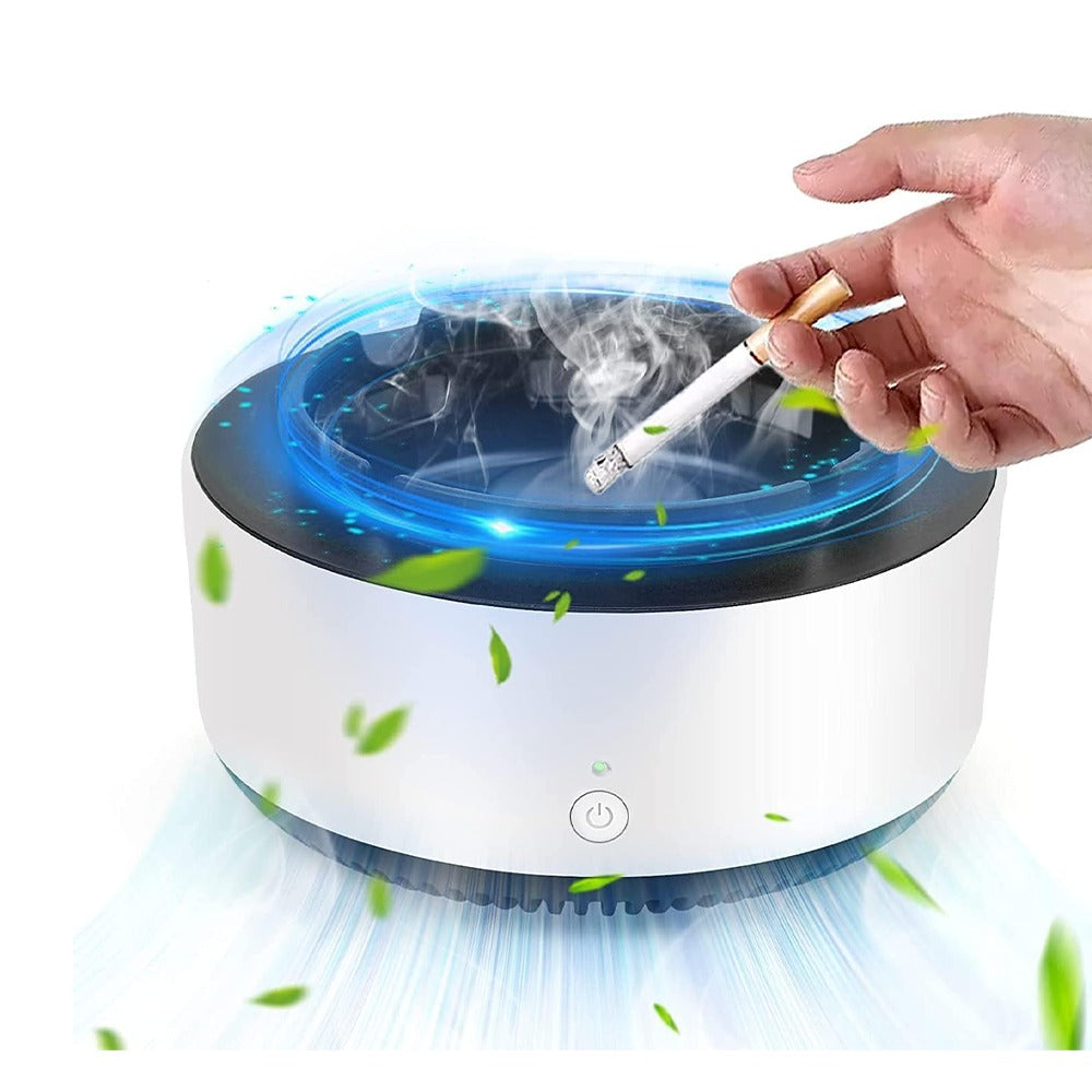 Posacenere Intelligente con Purificatore d'Aria Integrato