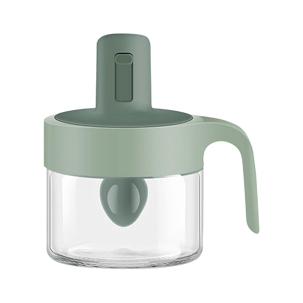 Barattolo Contenitore Ermetico con Cucchiaino Integrato