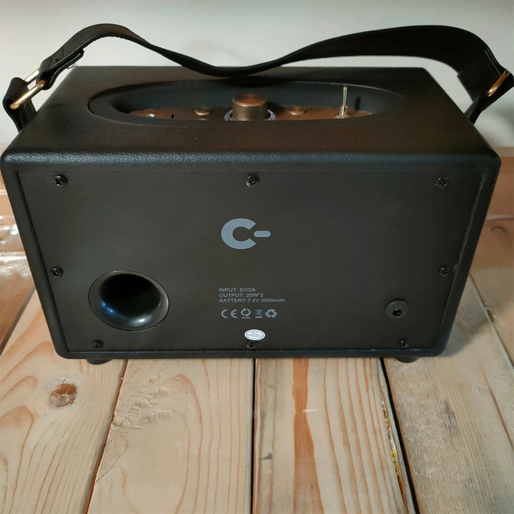 Cassa Bluetooth Portatile Retrò 40W