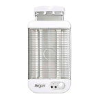 Tostapane Piatto Bianco 600W con 6 Livelli di Tostatura e Vassoio Raccogli Briciole