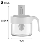 Barattolo Contenitore Ermetico con Cucchiaino Integrato