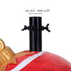 Base Albero a Forma di Palla Natalizia