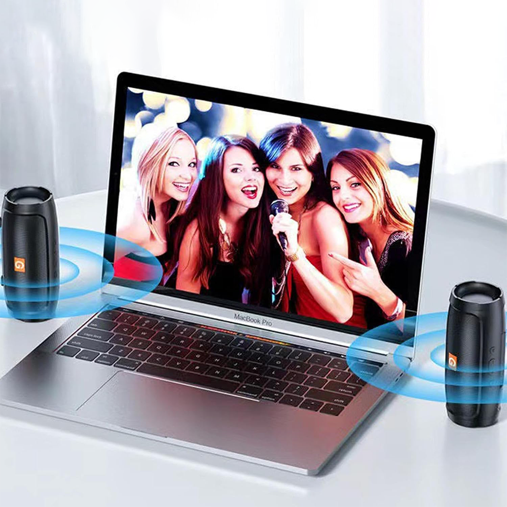 Altoparlante Bluetooth Portatile 6+ con Bassi Potenti e Autonomia Lunga Durata