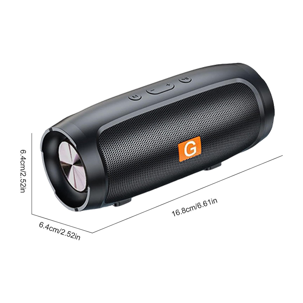 Altoparlante Bluetooth Portatile 6+ con Bassi Potenti e Autonomia Lunga Durata