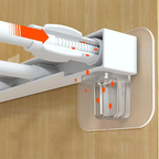 Ganci Adesivi Trasparenti per Mensole e Armadi Senza Fori