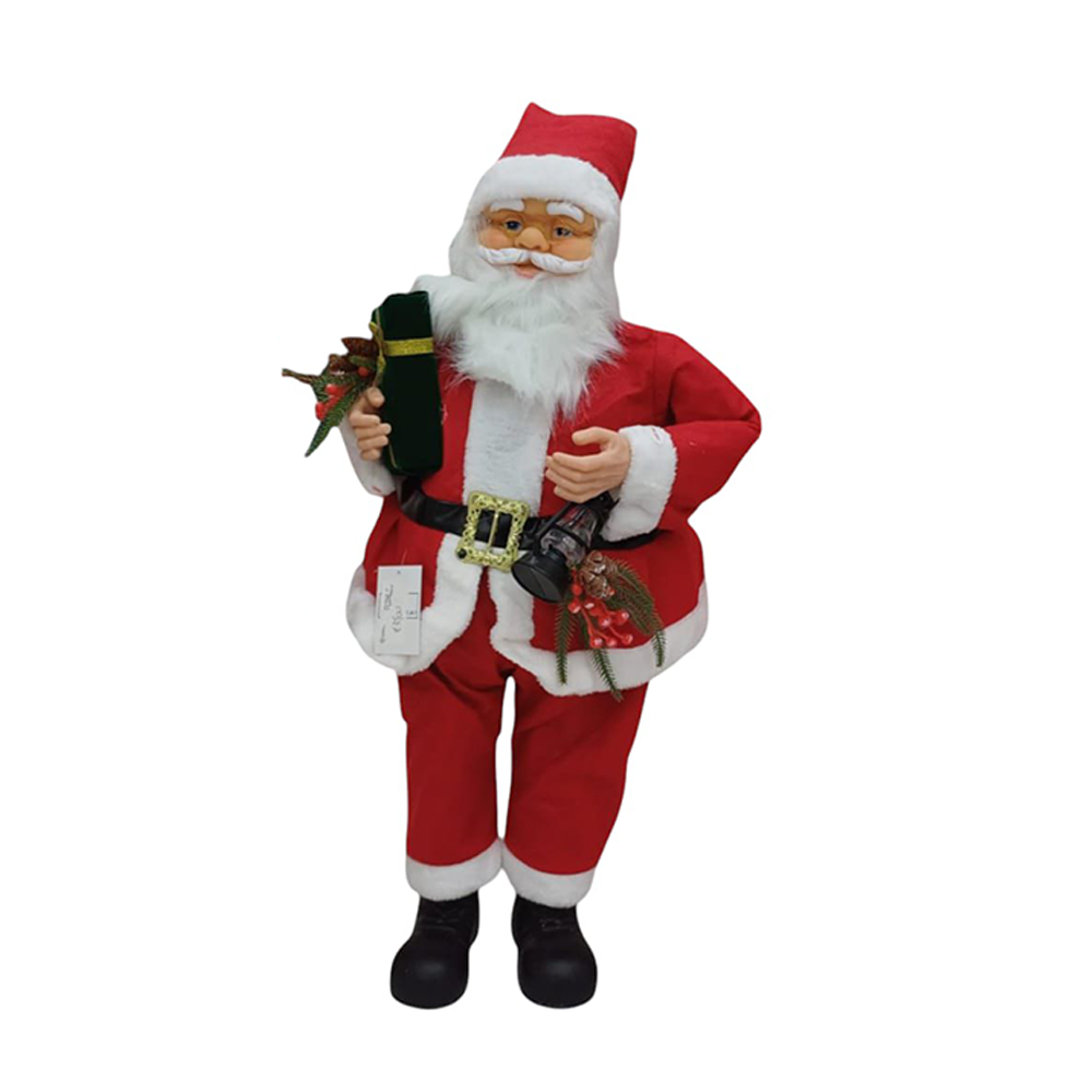 Decorazione Natalizia Animata Babbo Natale, Orso e Renna con Musica e Movimento