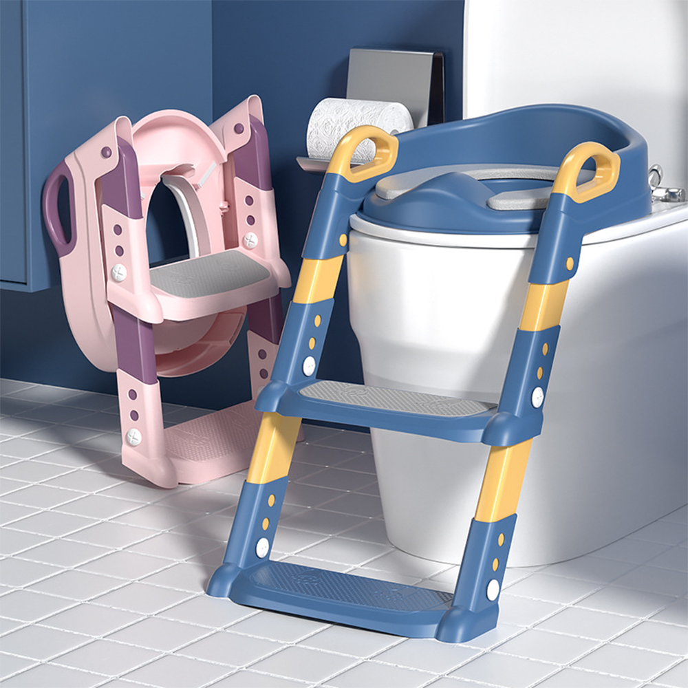 Sedile WC Bambini con Scaletta Antiscivolo