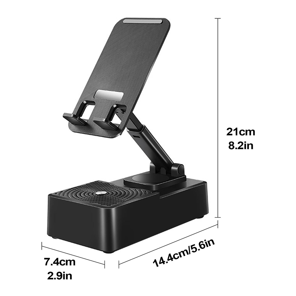 Supporto Cellulare con Altoparlante Bluetooth Integrato