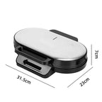 Piastra Elettrica per Waffle con Superficie Anti-aderente