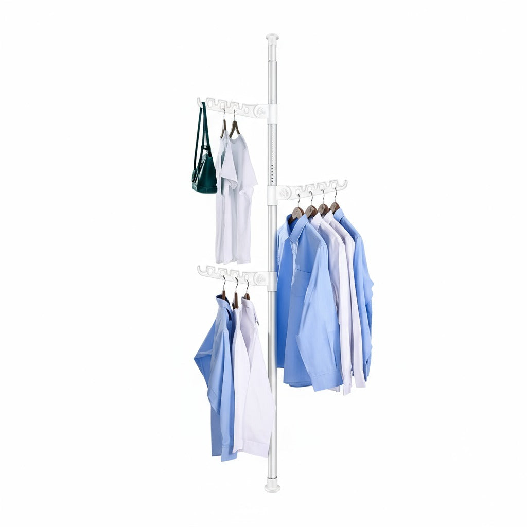 Stendibiancheria Verticale Regolabile per Interni