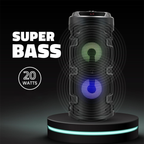 Altoparlante Bluetooth Super Bass con LED Lampeggiante