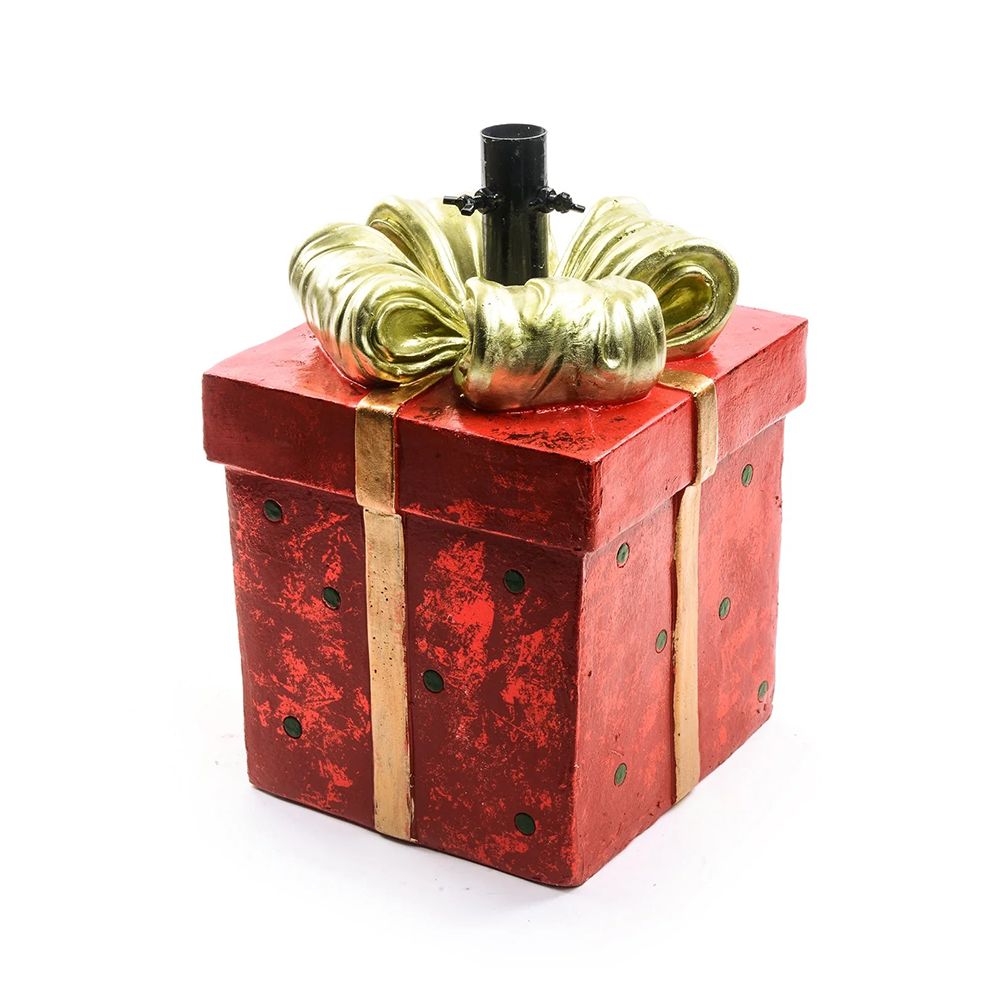 Base Albero di Natale Pacco Regalo