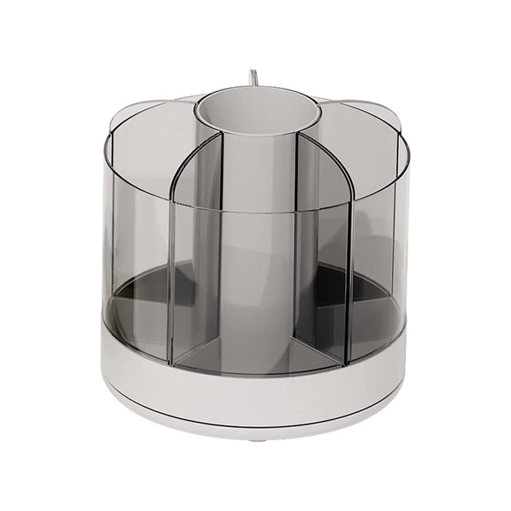 Portapennelli Rotante con 6 Scomparti Organizer da Scrivania