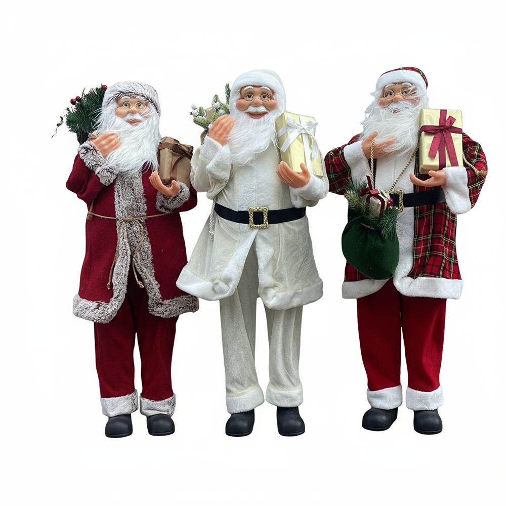 Decorazione Natalizia Babbo Natale 120cm